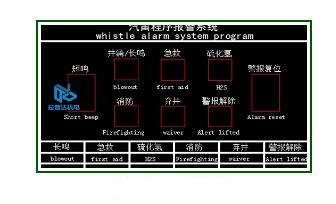EHSTLE ALARM SYSTEM PROGRAM WHCX-1BJ