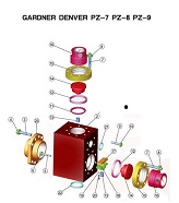 202PZL110	STUD, DISCHARGE MANIFOLD