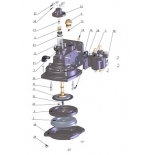 98002096-I ，Balance valve spring 