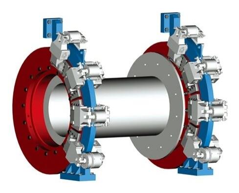 KG-00/L Open cylinder, inertia brake